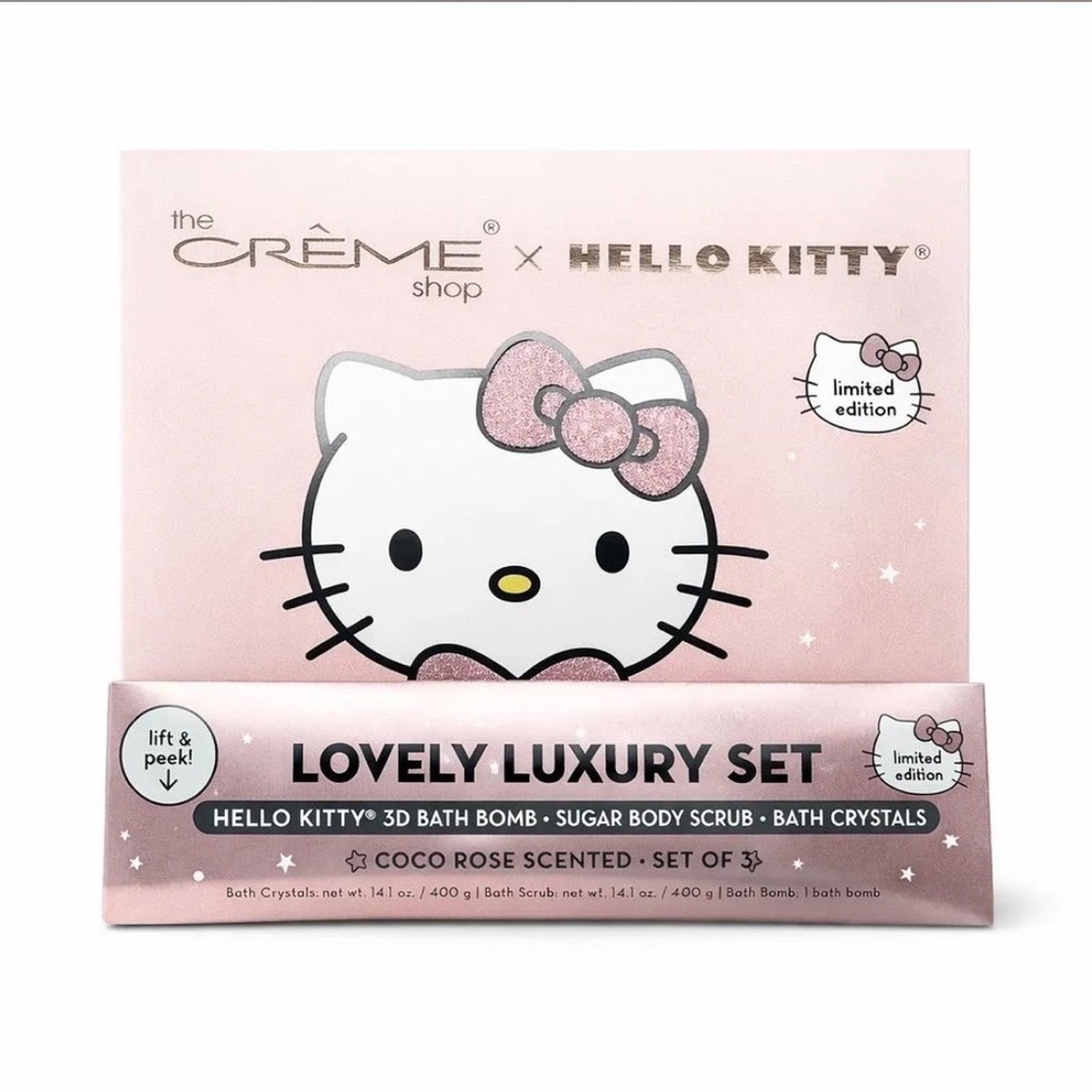The Crème Shop x Hello Kitty Lovely Luxury Set - Pink